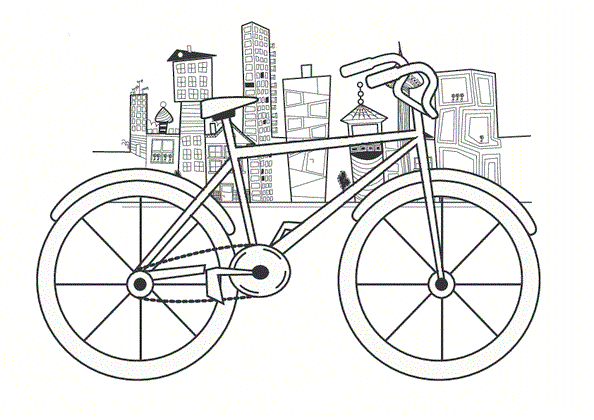 «Декоративный велосипед»